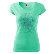 Jablonec nad Nisou - Mapa s vodními toky