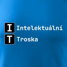 IT Nápis Intelektuální Troska