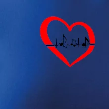 Moje srdce bije pro hudbu - srdce malé