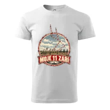 Liblice B bortící se věže moje 11 září retro odznak