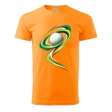 Golfový míček zelená dynamika