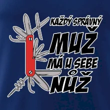 Každý správný muž, má u sebe nůž