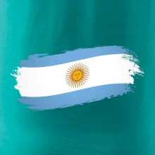 Argentina vlajka okousaná