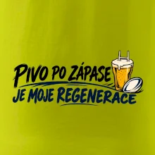Pivo po zápase je moje regenerace