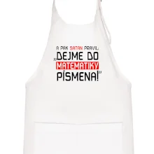 A pak satan pravil dejme do matematiky písmena