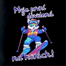 Moje první dovolená na horách modrá liška