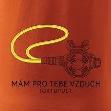Mám pro tebe vzduch záložní regulátor se žlutou hadicí