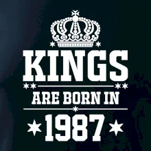 Kings are born in 1987