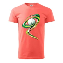 Golfový míček zelená dynamika