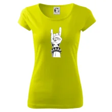 Rock ruka s náramkem