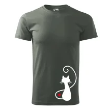 Zamilovaná kočka zpředu