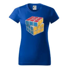 Rubikova kostka kreslená