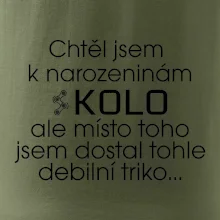 Chtěl jsem dostat k narozeninám kolo