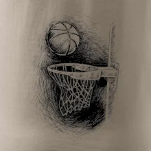 Basketball - kresba tužkou