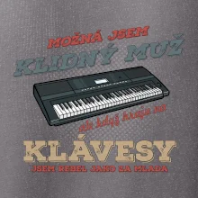 Klávesy klidný muž