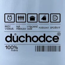 Čárový kód důchodce