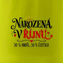 Narozená v říjnu anděl i čertice