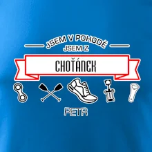 Jsem v pohodě jsem z ... (vlastní název a jméno)