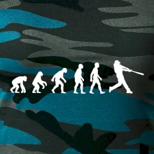 Evoluce baseball pálkař odpal