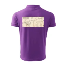 Mapa Báňské dráhy z Moravské Ostravy do Doubravy