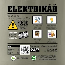 Profese - informace o produktu - elektrikář