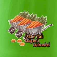 Doktor říkal - 3 kolečka mrkve