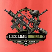 Taktická výzva lock load dominate airsoft