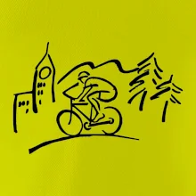 Cyklista na výletě