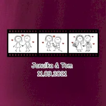 Svatební den - váš nápis (Hana-creative)