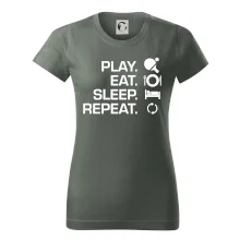 Stolní tenis - eat sleep