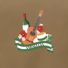 Andalucia kytara a stuha