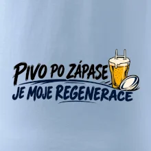 Pivo po zápase je moje regenerace