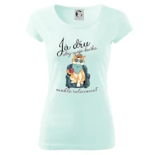 Já dřu, aby moje kočka mohla relaxovat