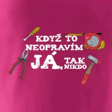 Když to neopravím já, tak nikdo barevné