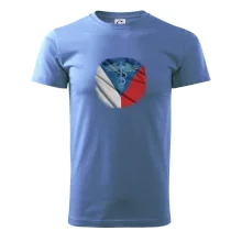 Hrdinové zdravotnictví - Česká vlajka (Pecka design)
