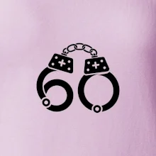 Narozeninové tričko pro policajta - pouta 60