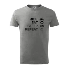 Ride Eat Sleep Repeat moto skútr