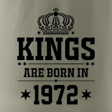 Kings are born in 1972