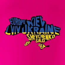 Ukrajina - jména měst - Evropa