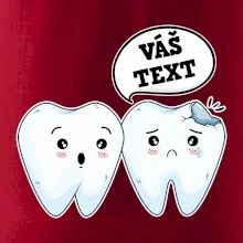 Zubařské tričko - Vás text