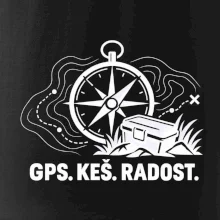 Kompas s krabičkou GPS keš radost