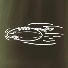 Americký fotbal letící míč