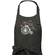 Crazy bike girl