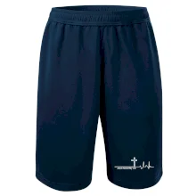 Jesus Saved My Life kříž ekg