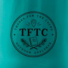 TFTC minimalistický turistický odznak
