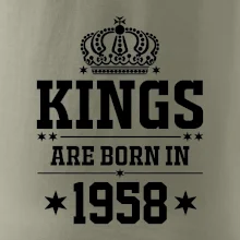 Kings are born in 1958