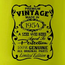 Vintage Etiketa - 1954