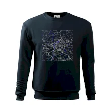 Praha - Mapa s vodními toky