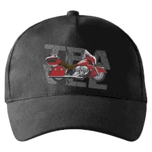 Cestovní motorka Amerika červená