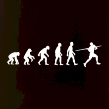 Evoluce hod oštěpem